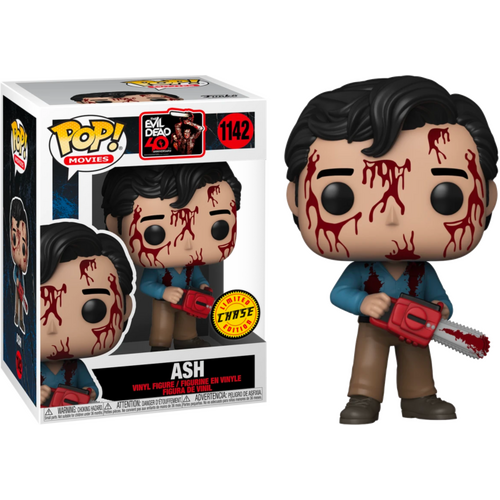 Evil Dead - Ash Campbell 40th Anniversary CHASE #1142 Pop! Vinyl Figure