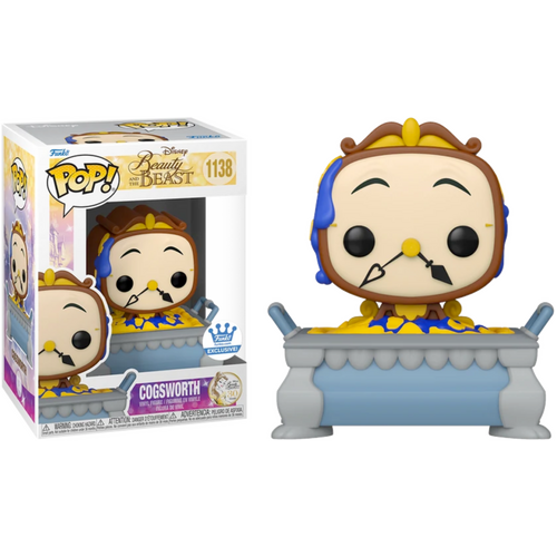 POP! Vinyl Beauty and the Beast - Cogsworth in Cobbler #1138