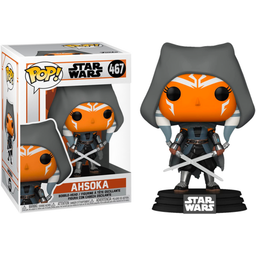 Star Wars: The Mandalorian - Ahsoka Hooded Pop! Vinyl Figure #467