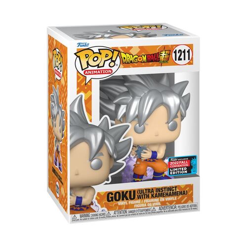 Dragon Ball Super - Ultra Instinct Goku with Kamehameha NYCC 2022 US Exclusive Pop! Vinyl [RS] #1211