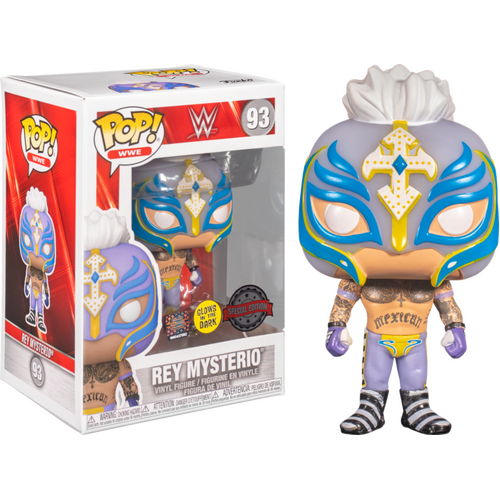 WWE - Rey Mysterio Glow in the Dark Pop! Vinyl Figure 93