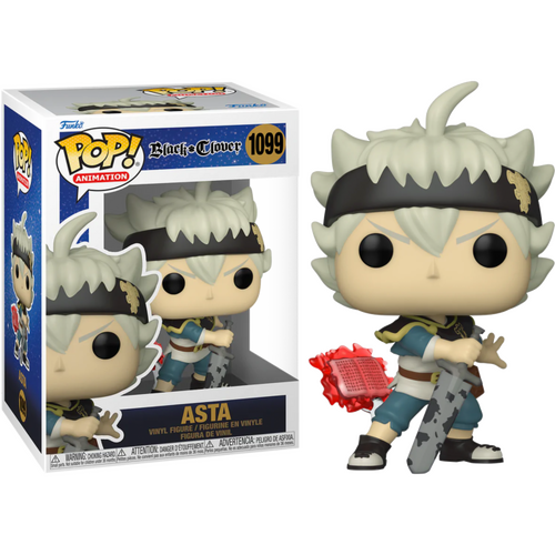 POP! Vinyl Black Clover - Asta (with Sword) #1099 Funko