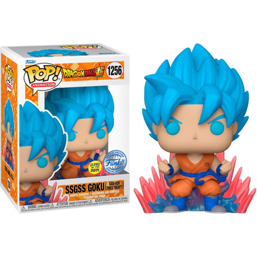 Dragon Ball Super - Goku Kaioken Glow US Exclusive Pop! [RS] #1256