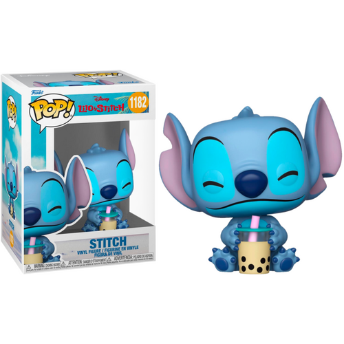 Lilo & Stitch - Stitch with Boba US Exclusive Pop! Vinyl [RS] #1182