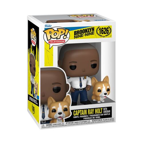 Brooklyn Nine-Nine - Captain Ray Holt with Cheddar Pop! Vinyl 1626