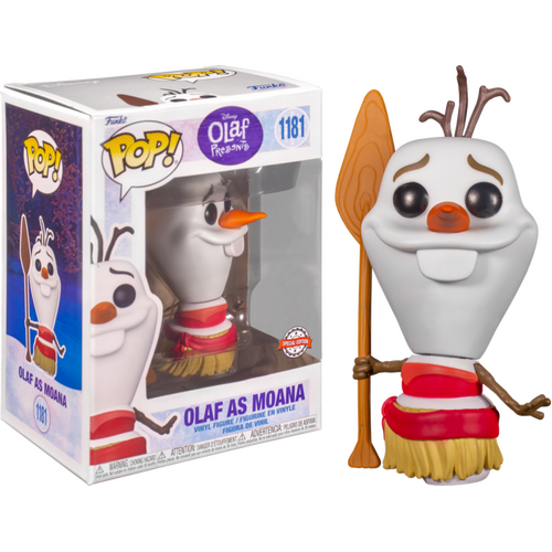 POP! Vinyl Disney Olaf Presents - Olaf as Moana #1181