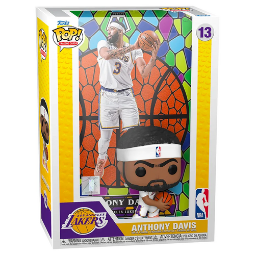 NBA Los Angeles Lakers Anthony Davis Mosaic Trading Cards Funko POP! Vinyl 13