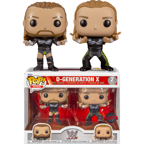 WWE - Triple H & Shawn Michaels D-Generation X Pop! Vinyl Figure 2-Pack