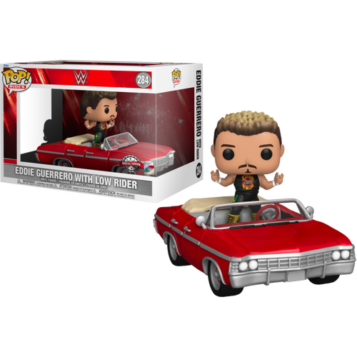 WWE - Eddie Guerrero with Low Rider Pop! Rides Vinyl Figure