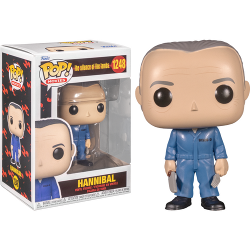 The Silence of the Lambs - Hannibal Lector in Blue Jumpsuit #1248 Pop! Vinyl Figure