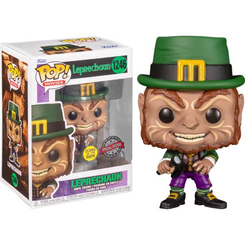 Leprechaun (1993) - Lubdan the Leprechaun with Flashlight Glow in the Dark #1246 Pop! Vinyl Figure