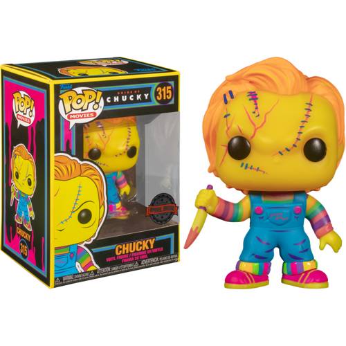 Bride of Chucky - Chucky Blacklight #315 Pop! Vinyl Figure 