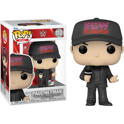 WWE - Paul Heyman ECW Pop! Vinyl Figure 113