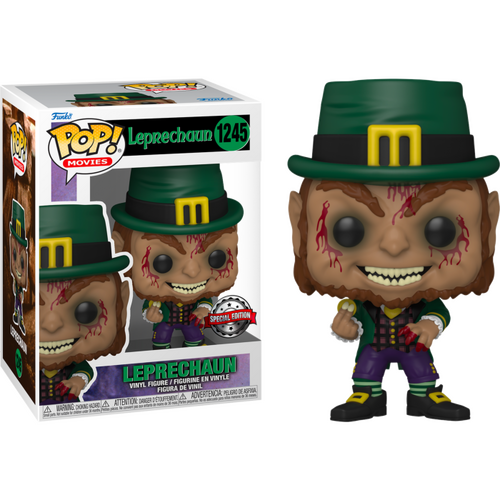 Leprechaun (1993) - Lubdan The Leprechaun Bloody #1245 Pop! Vinyl Figure