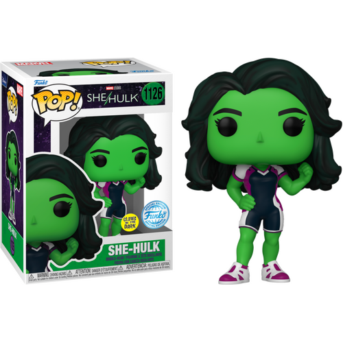 She-Hulk: Attorney at Law (2022) - She-Hulk Glow in the Dark #1126 Pop! Vinyl Figure