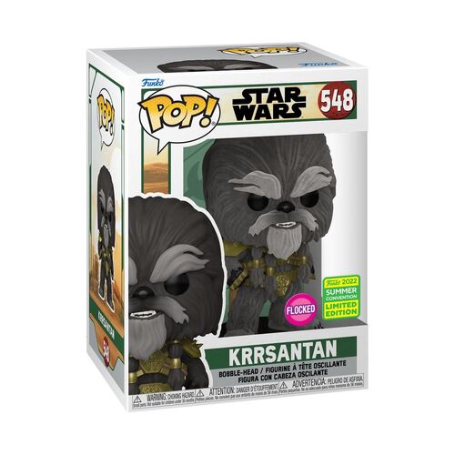 Star Wars - Krrsantan Flocked SDCC 2022 Exclusive Pop! Vinyl [RS] #548