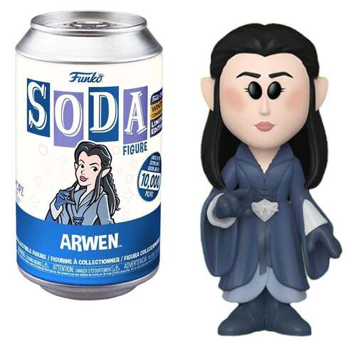 Lord of the Rings Arwen 2022 Winter Convention Exclusive Funko Soda Vinyl CHASE CHANCE