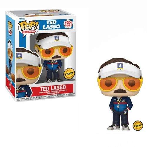 POP! Vinyl Ted Lasso - Ted Lasso #1351 CHASE Edition with Pop Protector