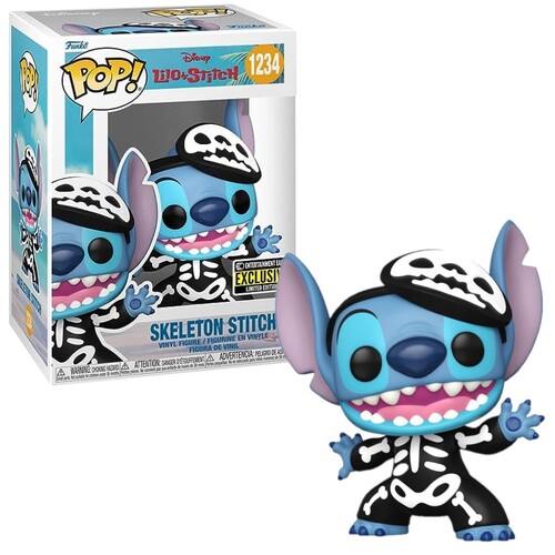 Lilo and Stitch - Skeleton Stitch US Exclusive Pop! Vinyl [RS] #1234