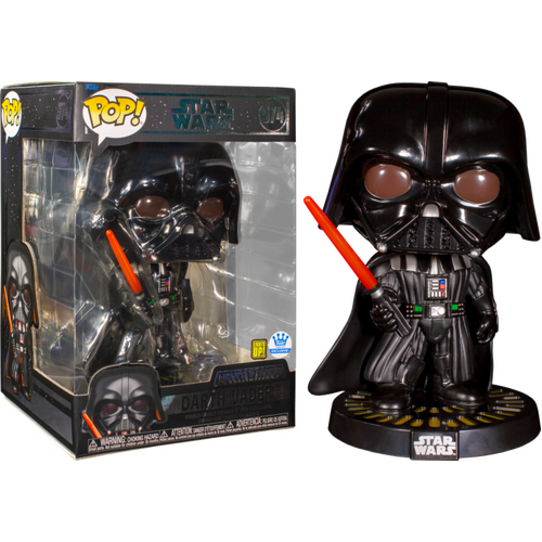 Star Wars - Darth Vader 10” Jumbo Pop! Vinyl Figure with Lights & Sounds (Funko / Popcultcha Exclusive)