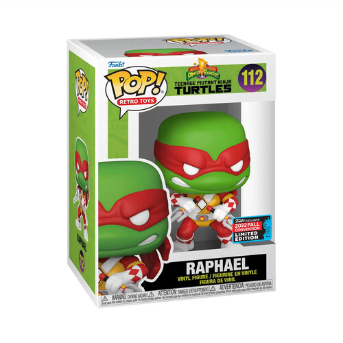 POP! Vinyl TMNT - Raphael #112 2022 Special Edition Ninja Turtles