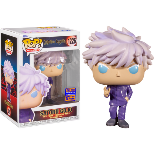 Jujutsu Kaisen - Satoru Gojo Unmasked Pop! Vinyl Figure (2023 Wondrous Convention Exclusive) 1226