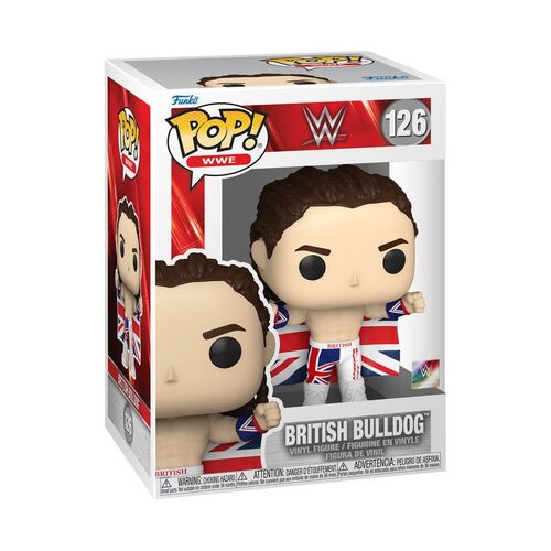 WWE - British Bulldog Pop! Vinyl #126