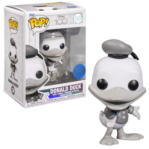 POP! Vinyl Disney 100 Years - Donald Duck B/W #1309 Special Edition