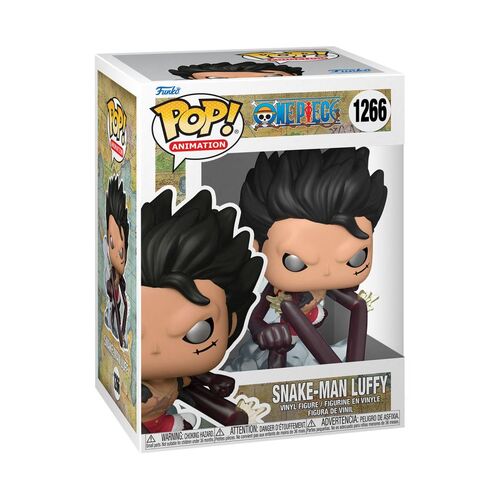 One Piece - Snake Man Luffy US Exclusive Metallic Pop! Vinyl [RS] #1266