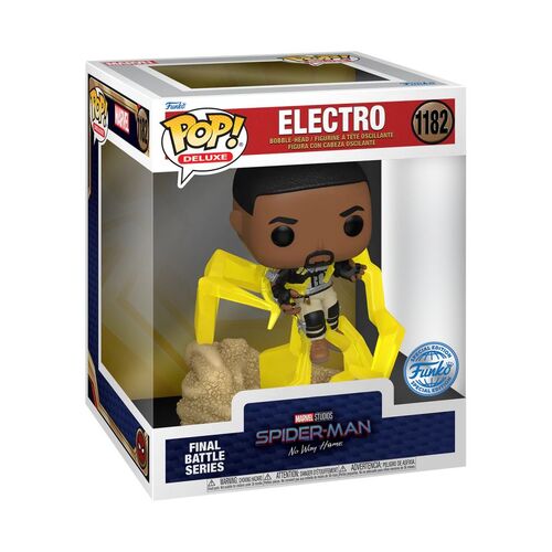 Spider-Man: No Way Home - Electro Build-A-Scene US Exclusive Pop! Deluxe [RS] #1182