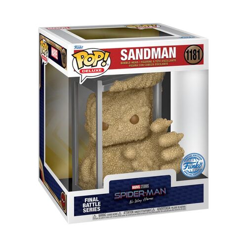 Spider-Man: No Way Home - Sandman Build-A-Scene US Exclusive Pop! Deluxe [RS] #1181