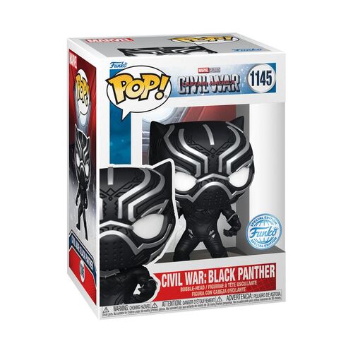 Captain America 3: Civil War - Black Panther Build-A-Scene US Exclusive Pop! Vinyl [RS] #1145