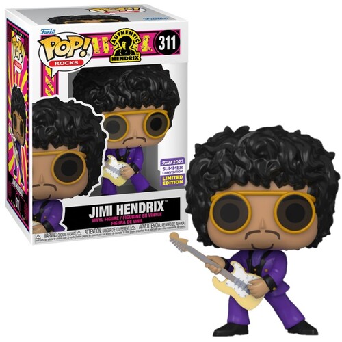 Jimi Hendrix - Jimi Hendrix (Purple Suit) SDCC 2023 US Exclusive Pop! Vinyl [RS]  #311