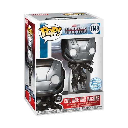 Captain America 3: Civil War - War Machine US Exclusive Build-A-Scene Pop! Vinyl 1149