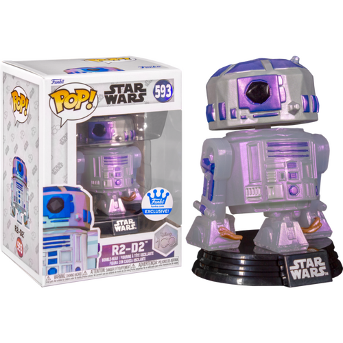 Star Wars - R2-D2 (Facet) Disney 100th Pop! Vinyl Figure (Funko / Popcultcha Exclusive) 593