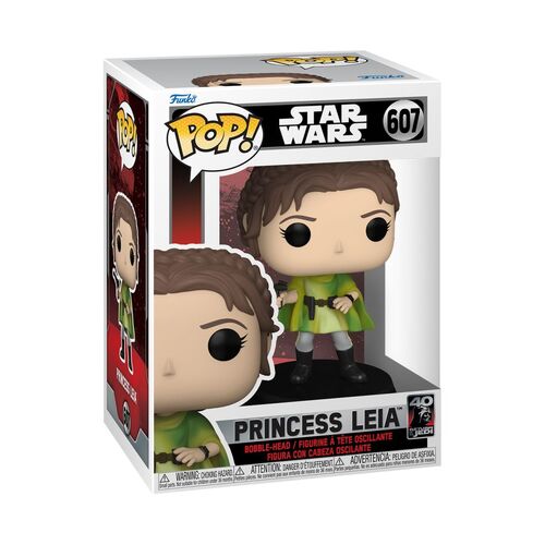 Star Wars: Return of the Jedi 40th Anniversary - Princess Leia (Endor outfit) Pop! Vinyl #607