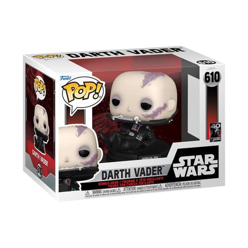 Star Wars: Return of the Jedi 40th Anniversary - Vader Unmasked Pop! Vinyl #610