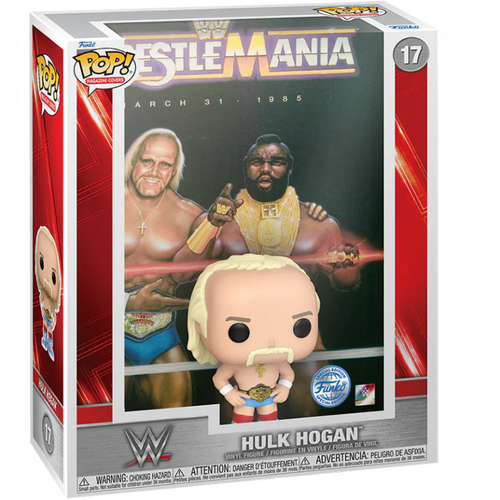 WWE - Hulk Hogan WrestleMania I Pop! Covers Vinyl Figure 17