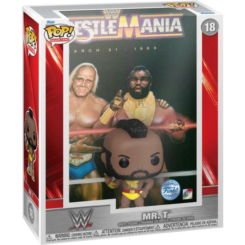 WWE - Mr. T WrestleMania I Pop! Covers Vinyl Figure 18