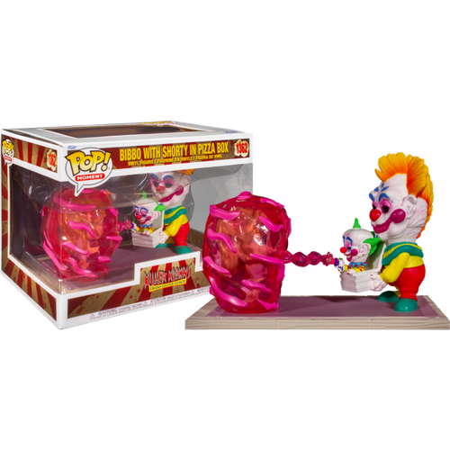 Killer Klowns From Outer Space - Bibbo with Shorty in Pizza Box Movie Moments #1362 Pop! Vinyl 2-Pack