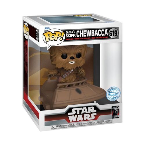 Star Wars: Return of the Jedi - Chewbacca Build-A-Scene US Exclusive Pop! Deluxe [RS] #619