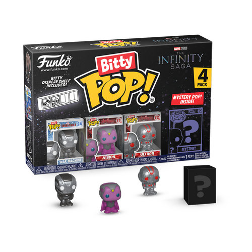 Pop! Vinyl Marvel Comics - Iron Man Bitty Pop! 4-Pack