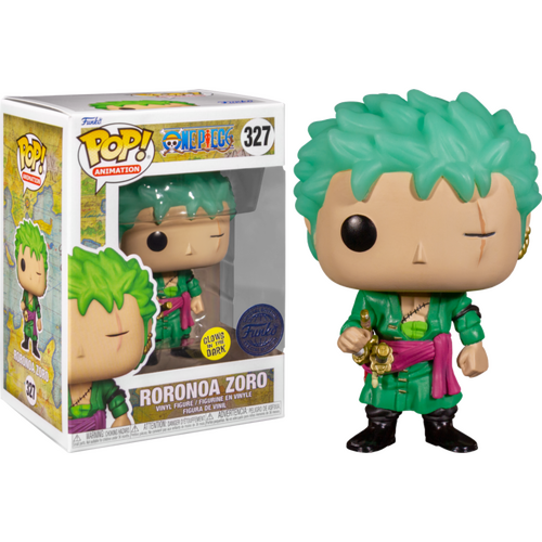 One Piece - Roronoa Zoro Glow-in-the-Dark Pop! Vinyl Figure 327