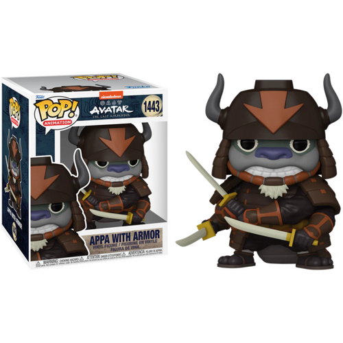 Avatar: The Last Airbender - Appa with Armor #1443 Super Sized 6" Pop! Vinyl Figure