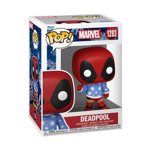 Marvel Comics - Deadpool Holiday Sweater Pop! Vinyl 1283