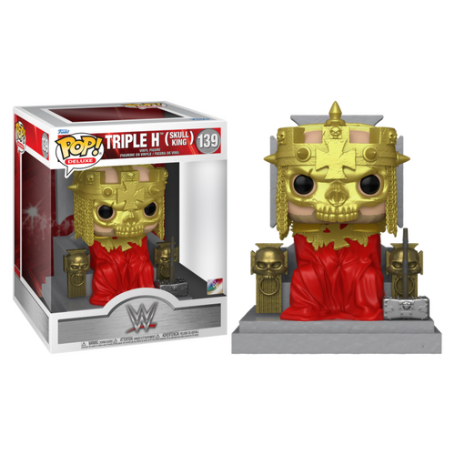 WWE - Triple H Skull King Deluxe Pop! Vinyl Figure 139