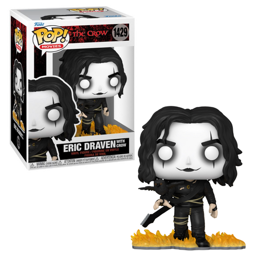 Crow - Eric Draven with Crow Pop! Vinyl #1429