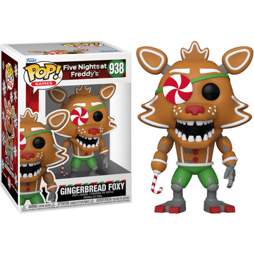 Five Nights at Freddy's - Holiday Gingerbread Foxy #938 Pop! Vinyl Figure