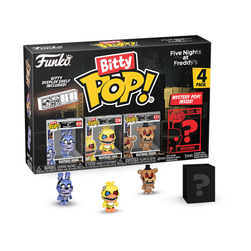 Five Nights at Freddy's - Nightmare Bonnie Bitty Pop! 4-Pack