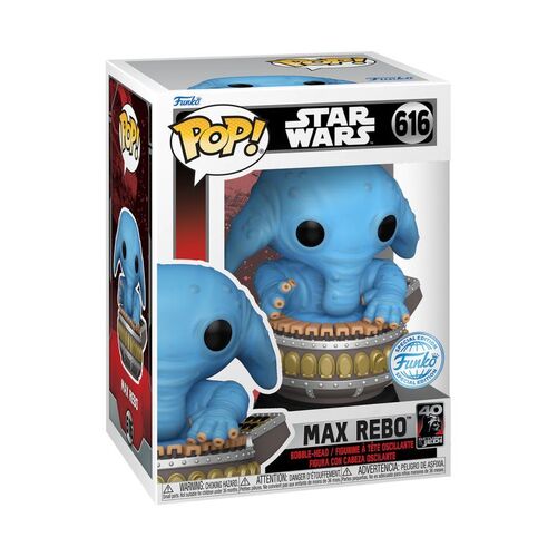 Star Wars: Returun of the Jedi 40th Anniversary - Max Rebo Pop! Vinyl #616